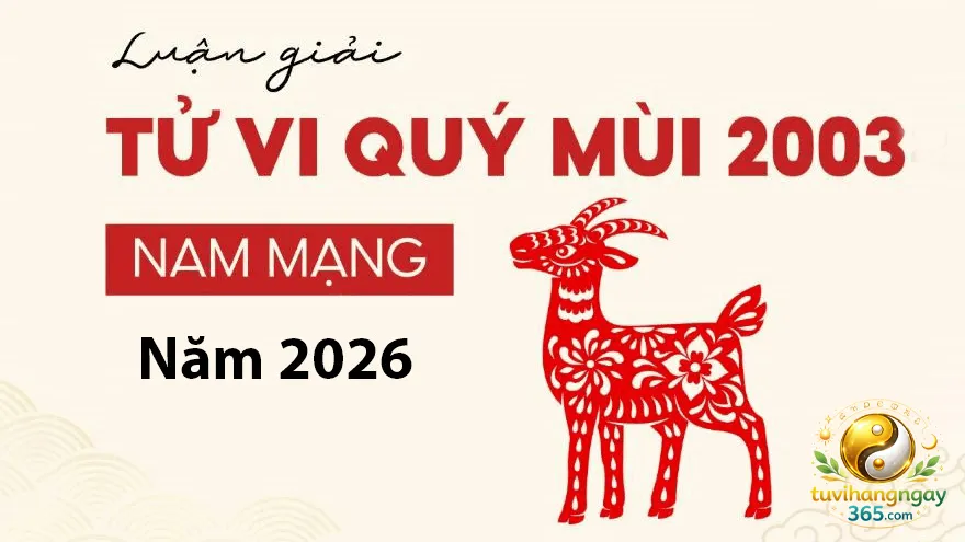 Tuổi Quý Mùi 2003 – Dương Liễu Mộc