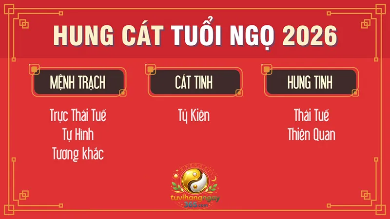 Luận giải tử vi tuổi Ngọ năm 2026