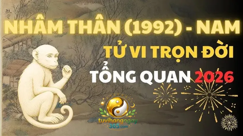 Tử vi tuổi thân năm 2026 của người sinh năm 1992