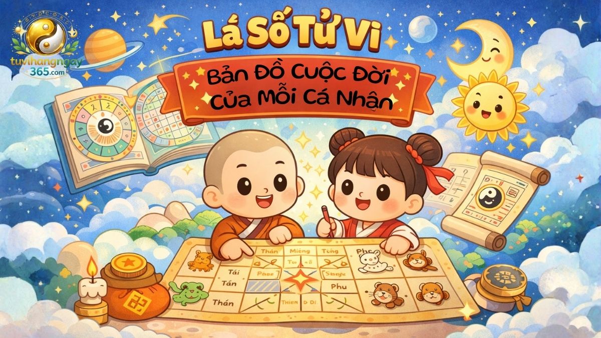Tử vi hàng ngày - Bản Đồ Cuộc Đời Của Mỗi Cá Nhân