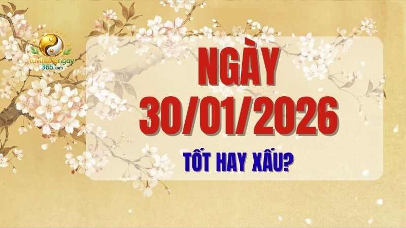 Khám phá tính chất ngày 30/01/2026 qua phân tích tử vi chi tiết về Can Chi, ngũ hành, trực, sao. Bài viết cung cấp lời khuyên thực tế về những việc nên và không nên làm, giúp bạn lập kế hoạch hiệu quả cho ngày Kỷ Mùi này.