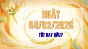 Khám phá tử vi ngày 04/02/2026 (7 Âm lịch Bính Ngọ) chi tiết nhất trên Tử vi hàng ngày 365. Tìm hiểu những việc nên làm, nên tránh và giờ hoàng đạo để đón nhận vận may, tránh rủi ro cho một ngày hiệu quả và thuận lợi.
