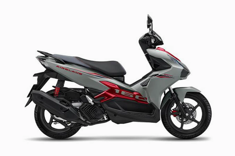 Air Blade 160, Thể Thao, Xám Đỏ Đen