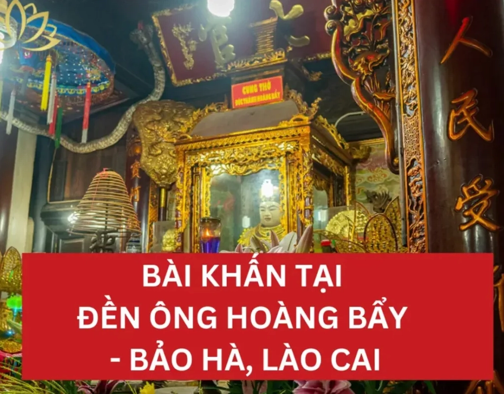 Bài văn khấn Ông Hoàng Bảy ngắn gọn chuẩn và đầy đủ nhất