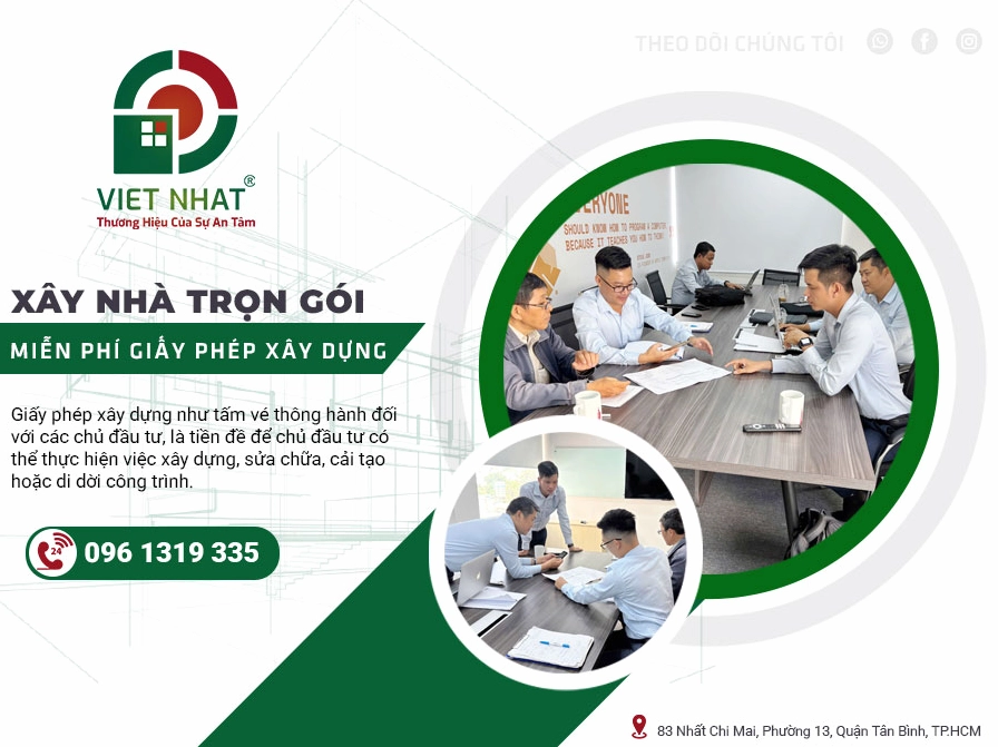 Bảng báo giá xin phép xây dựng nhà ở chi tiết năm 2026