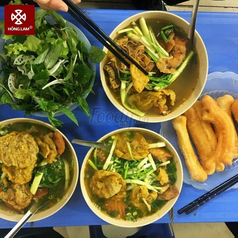 Bún cá Hàng Đậu - Hương vị biển cả trong lòng Hà Nội về đêm