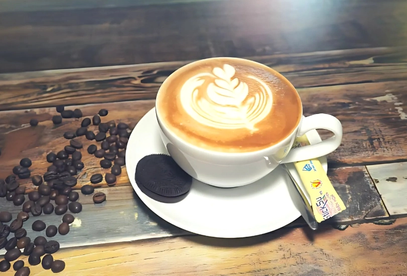 Drinks at Ribo are diverse and rich with fruit teas and coffees