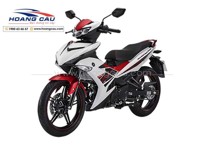 EXCITER 150 RC - Trắng Đỏ Đen