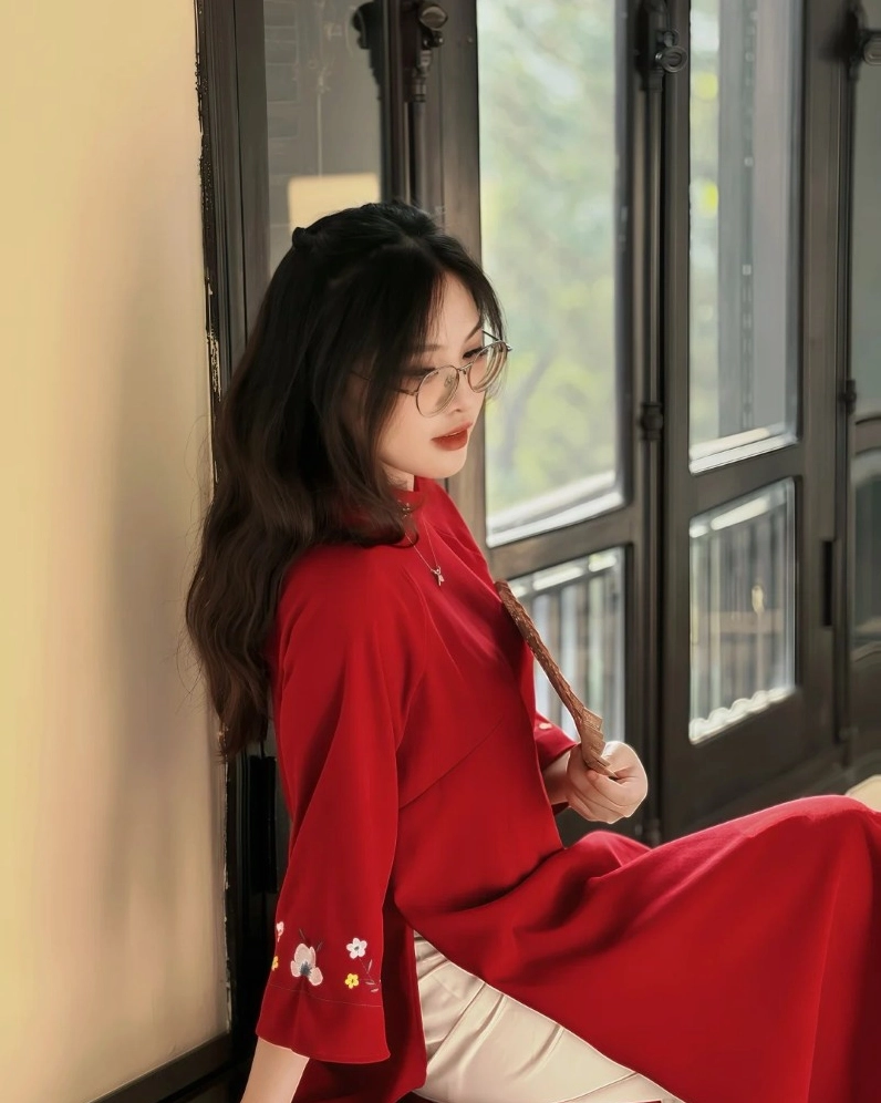gái xinh mặc áo dài 22
