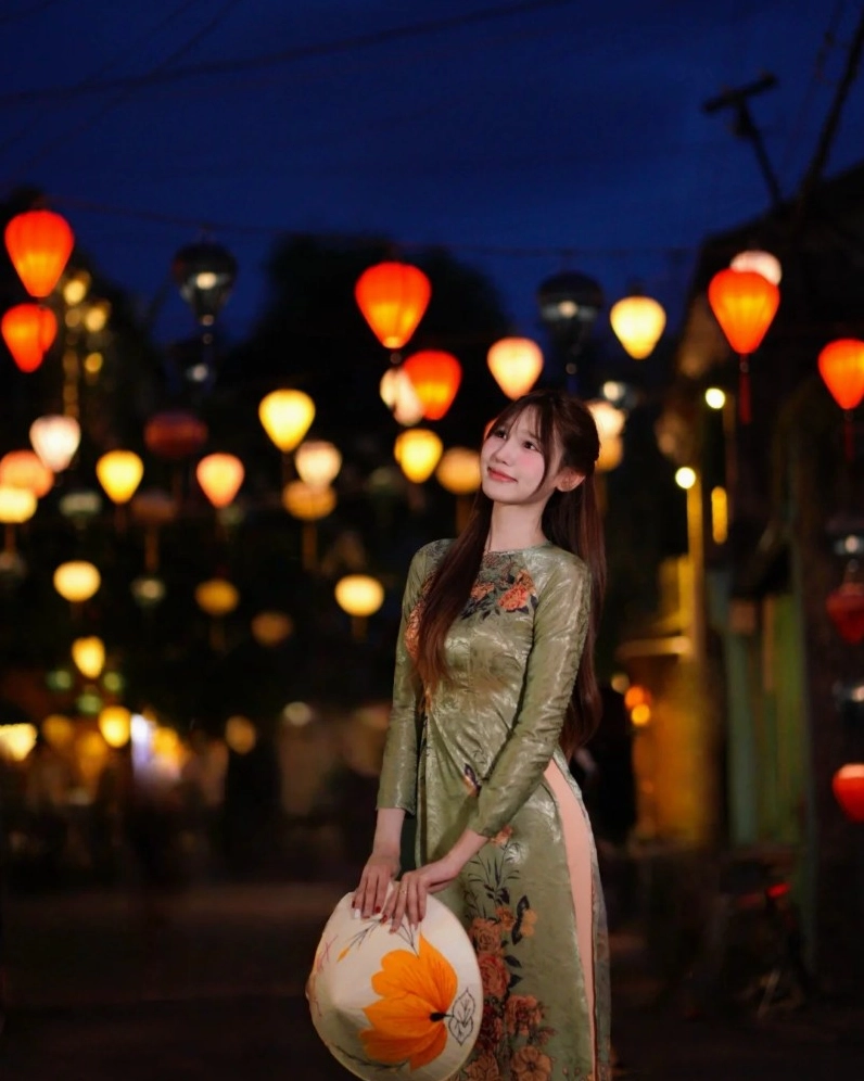 gái xinh mặc áo dài 38