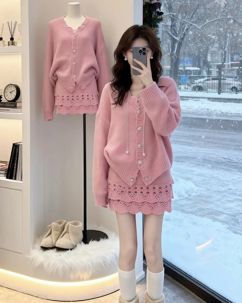 gái xinh mặc pinky thanh lịch