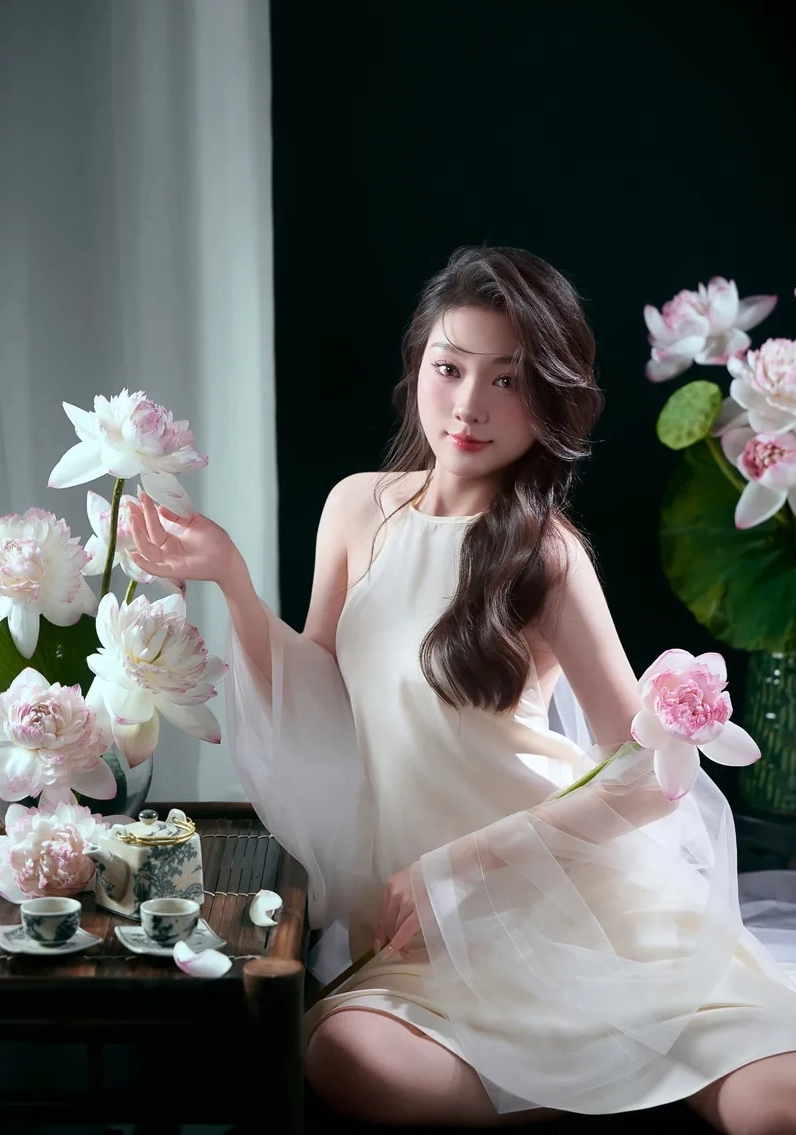 gái xinh yếm ngoại cảnh dưới ánh nắng