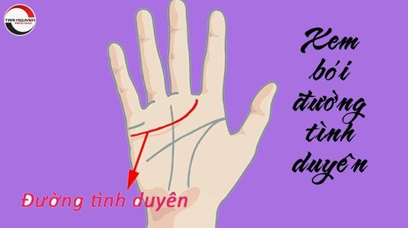 Hình ảnh đường tình duyên dài và rõ nét