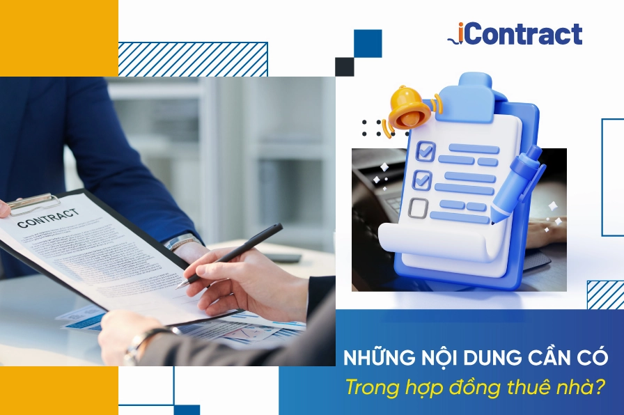 Hình ảnh minh họa hợp đồng thuê nhà