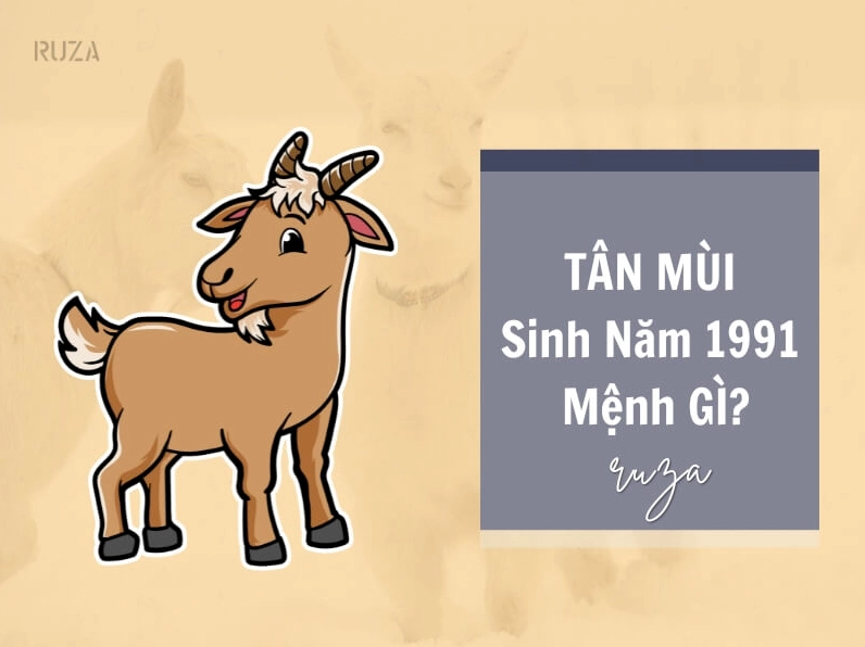 Hình ảnh minh họa về mệnh của người sinh năm 1991