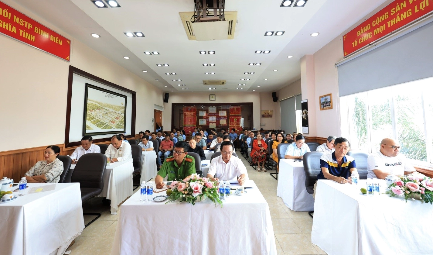 HỘI NGHỊ BAN ĐẠI DIỆN THƯƠNG NHÂN CHỢ BÌNH ĐIỀN: TỔNG KẾT HOẠT ĐỘNG NĂM 2025, ĐỀ RA PHƯƠNG HƯỚNG NĂM 2026