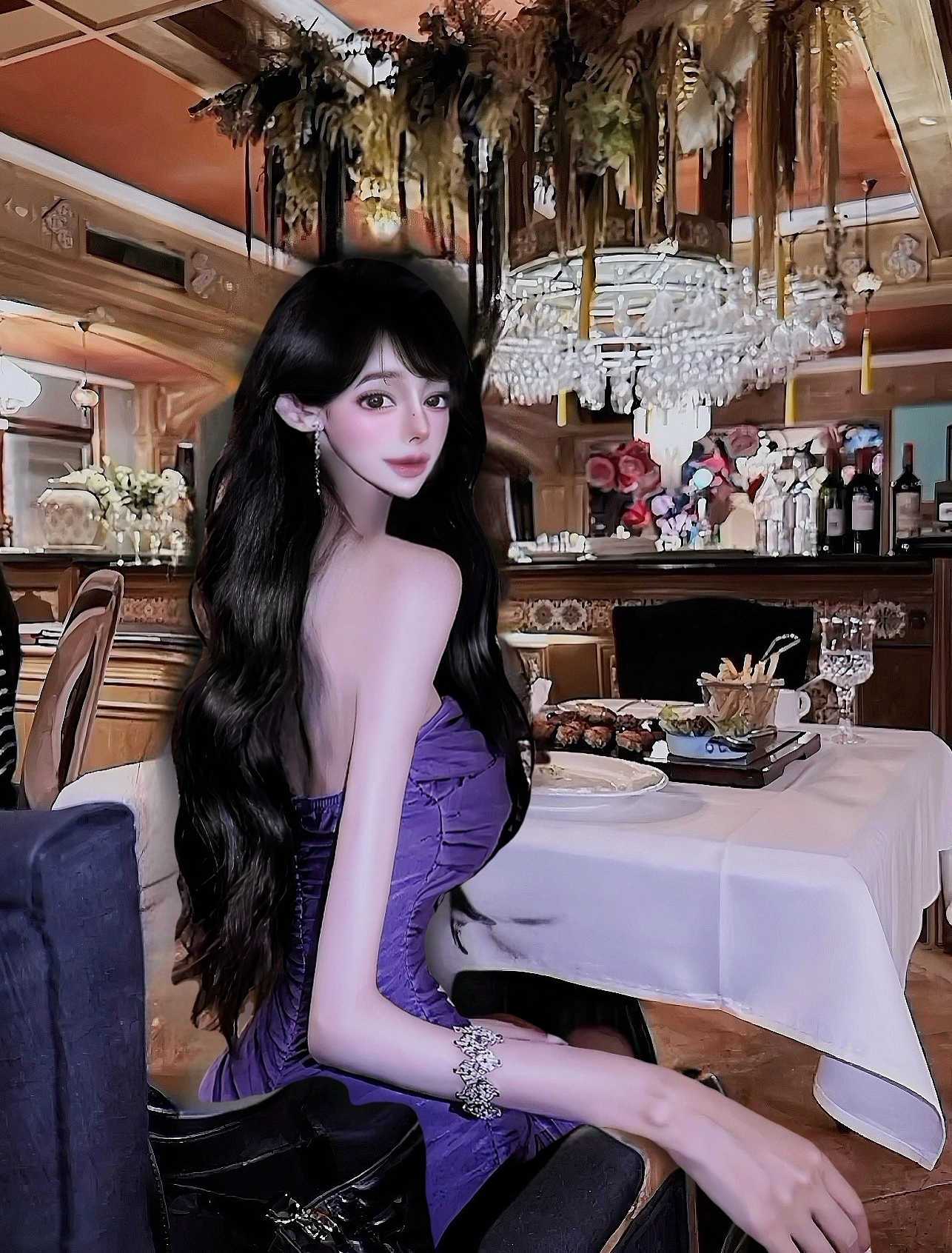 Hot loạt ảnh gái xinh với màn chỉnh hình