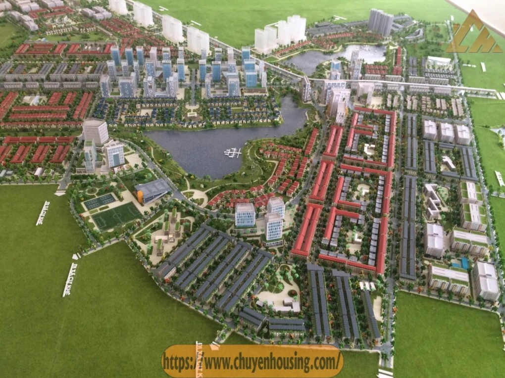 Khu đô thị Thanh Hà Cienco 5 tổng thể