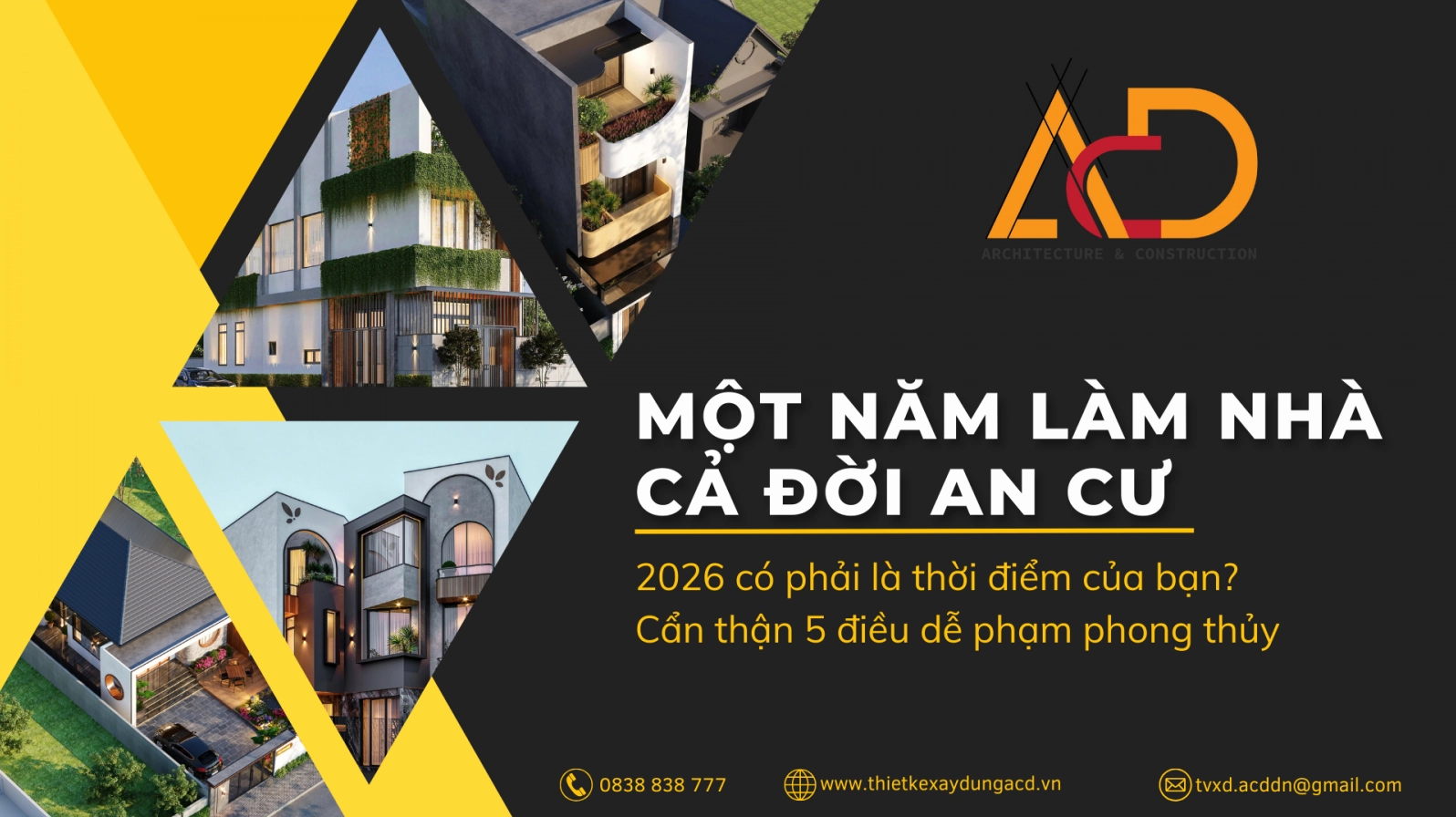 Kiêng kỵ phong thủy khi động thổ