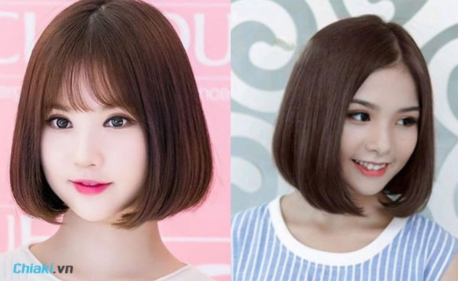 Kiểu tóc ngắn nữ uốn cụp