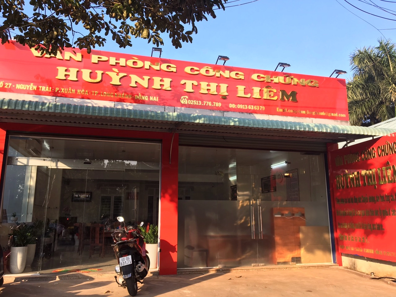 Liên hệ Văn phòng công chứng Huỳnh Thị Liêm Long Khánh Đồng Nai