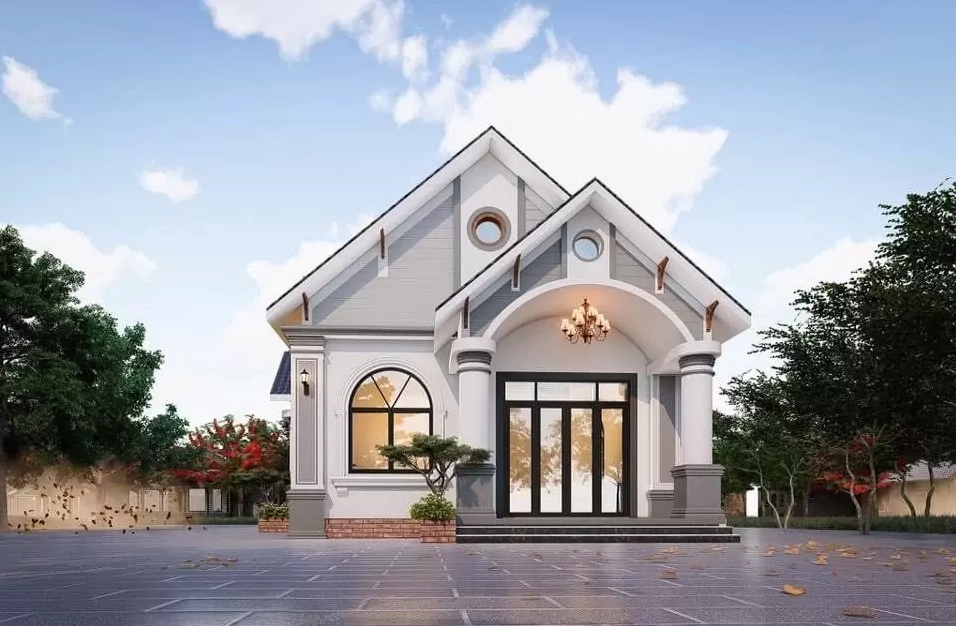 Mẫu nhà cấp 4 mái Thái đẹp với chi phí 200 triệu