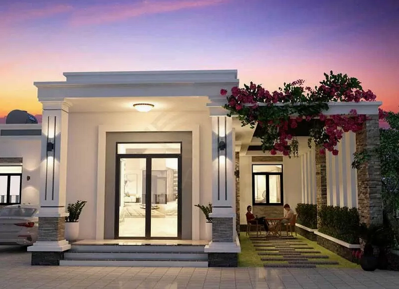 Mẫu nhà cấpL hiện đại 200 triệu ở nông thôn