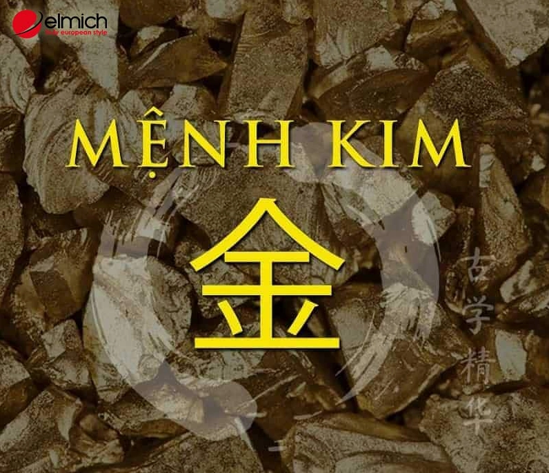Mệnh Kim là đại diện cho kim khí, kim loại được nuôi dưỡng trong lòng đất