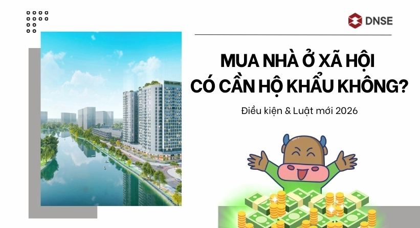 Mua nhà ở xã hội có cần hộ khẩu không? Điều kiện & Luật mới 2026