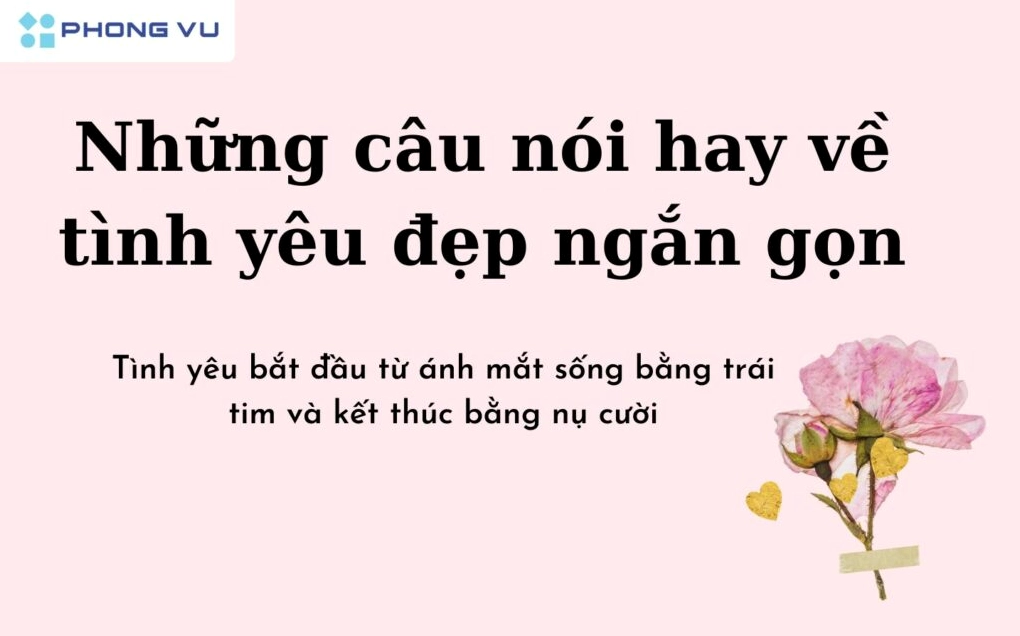 Những câu nói ngắn gọn nhưng sâu sắc sẽ giúp bạn cảm nhận rõ hơn về tình yêu đích thực