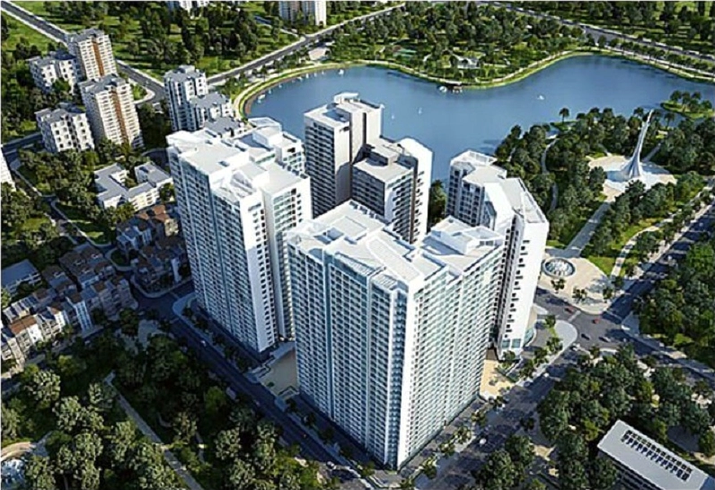 Phối cảnh tổng thể Khu Đô Thị Đại Thanh