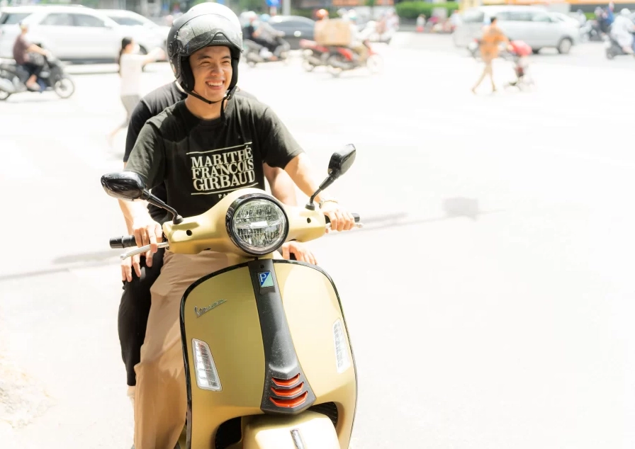 Tham gia sự kiện lái thử xe Vespa để trải nghiệm thực tế trước khi mua xe