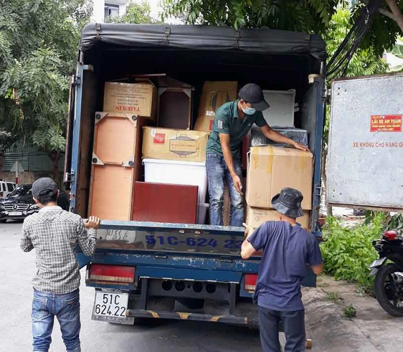 Thuê xe tải chuyển nhà trọn gói giá rẻ Hà Nội