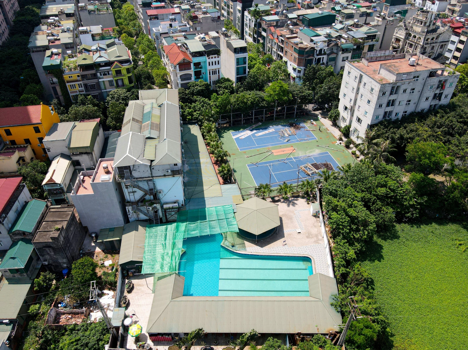 Tiện ích bể bơi hiện đại tại Khu Đô Thị Đại Thanh