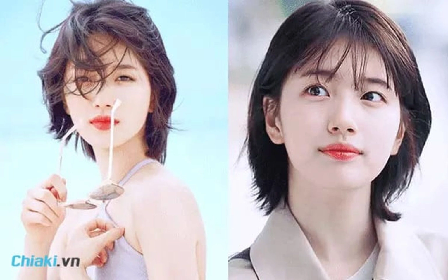Tóc nữ ngắn layer Suzy trẻ trung