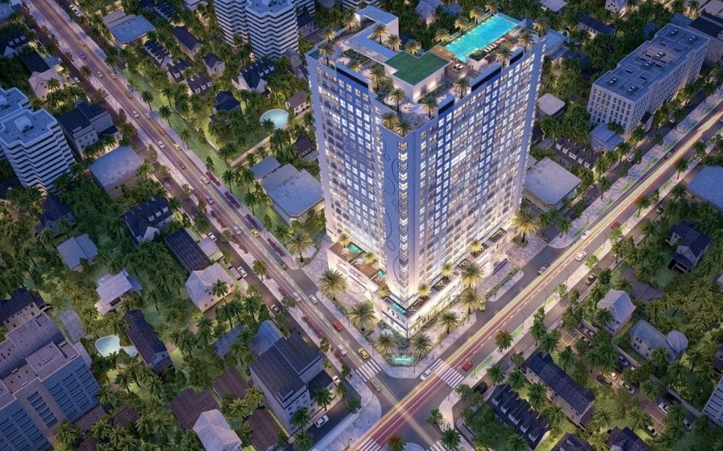 Tổng quan một khu căn hộ cao cấp với nhiều tiện ích