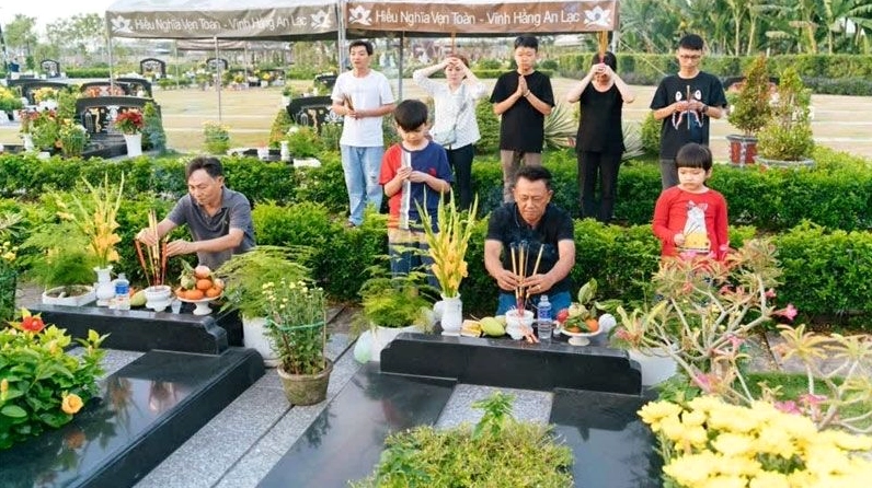 Văn khấn Tết thanh minh tại mộ phần