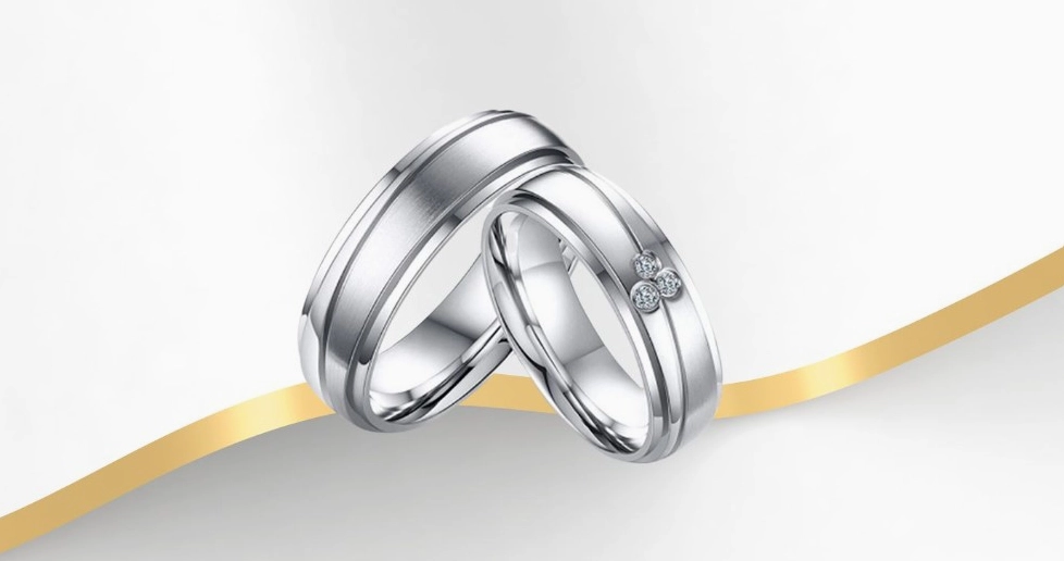 Vàng trắng 10K, 14K, 18K và đặc điểm