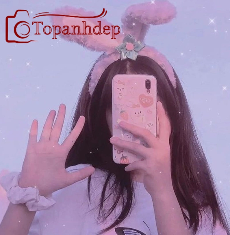 Với góc chụp độc đáo, ảnh gái xinh che mặt càng thêm cuốn hút