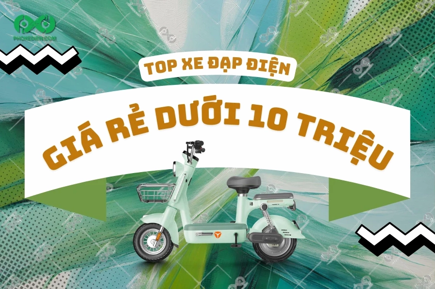 xe đạp điện giá rẻ dưới 10 triệu