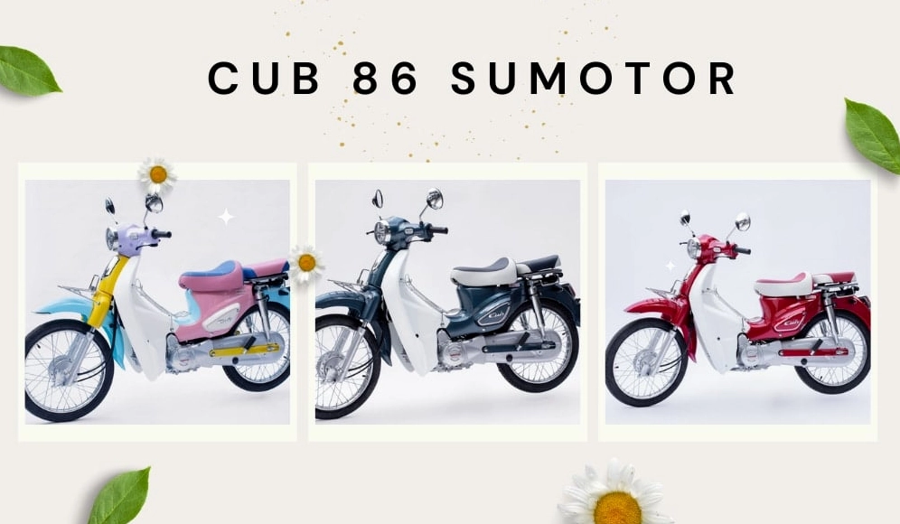 xe máy 50cc cho học sinh nữ Cub 86