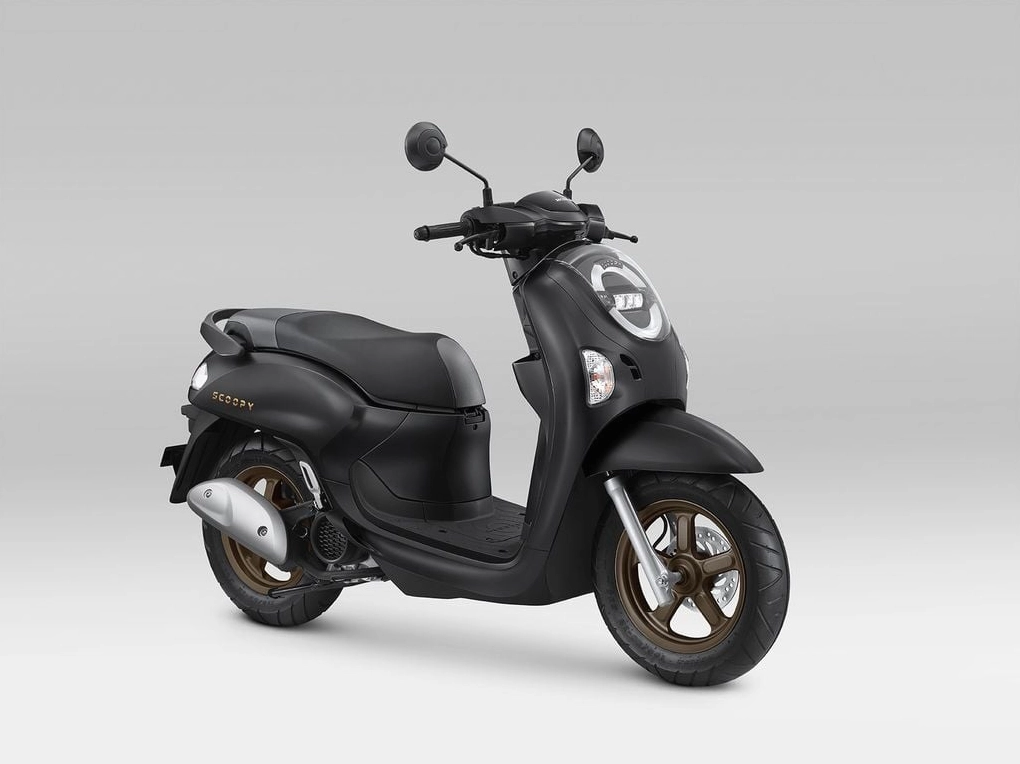 Xe tay ga Honda Scoopy 2025 màu đen nhám