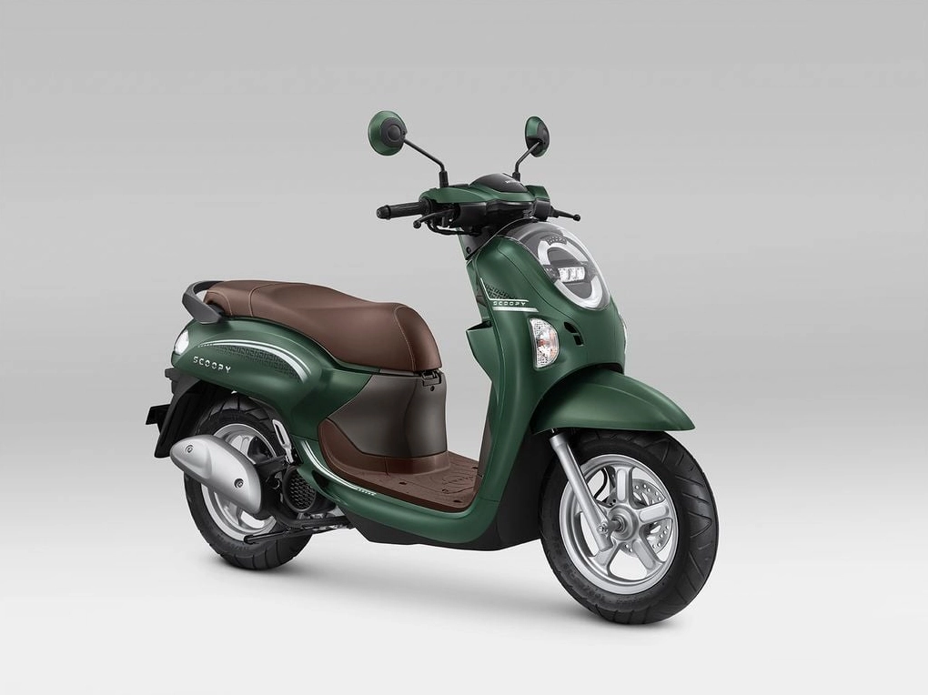 Xe tay ga Honda Scoopy 2025 màu xanh