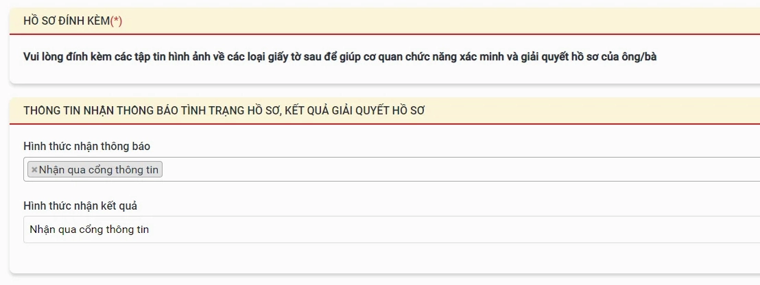 xin giấy xác nhận cư trú cần những gì